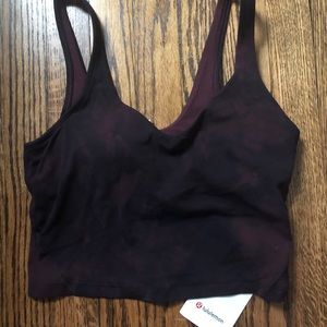 NWT lululemon Diamond dye align tank